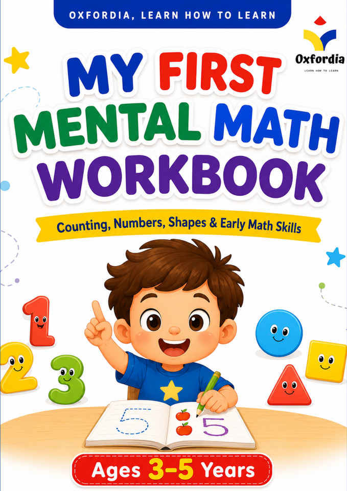 My First Mental Math Workbook – Ages 3–5