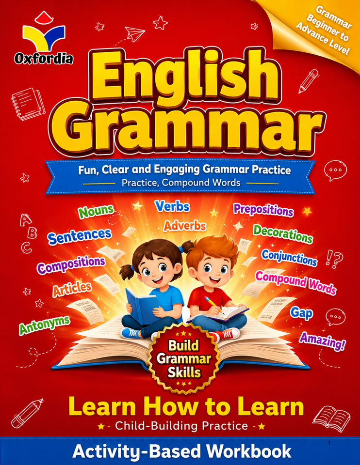 English Grammar Workbook – Ages 7+