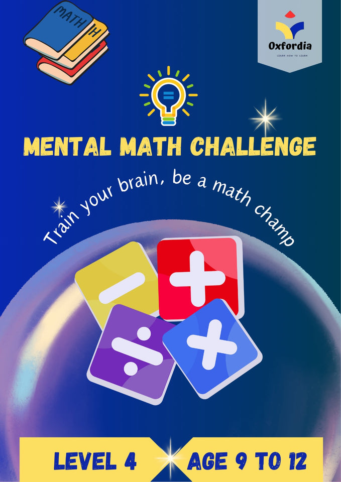 Mental Maths Challenge (LEVEL 4)
