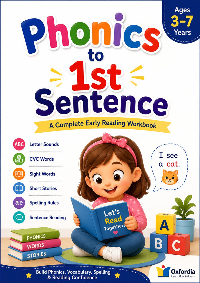 Phonics to First Sentences – Ages 3–7