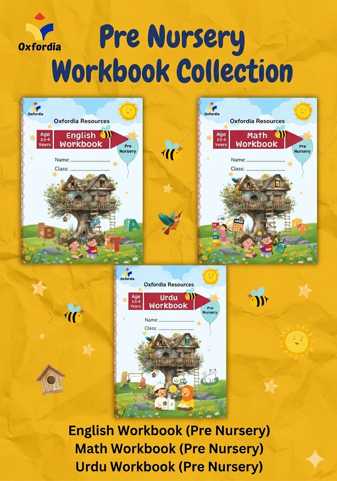 Pre-Nursery Workbooks